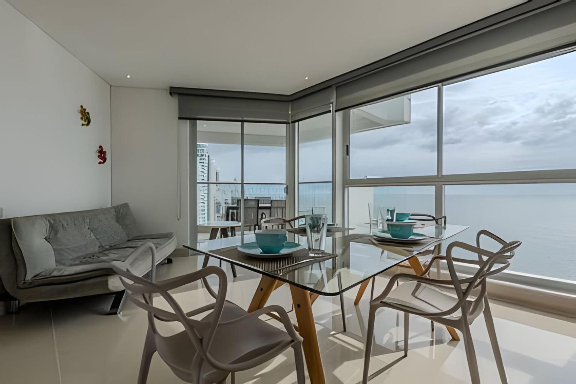 Hermoso Apto - 2 Hab Piso- 17 Murano Elite * Cartagena