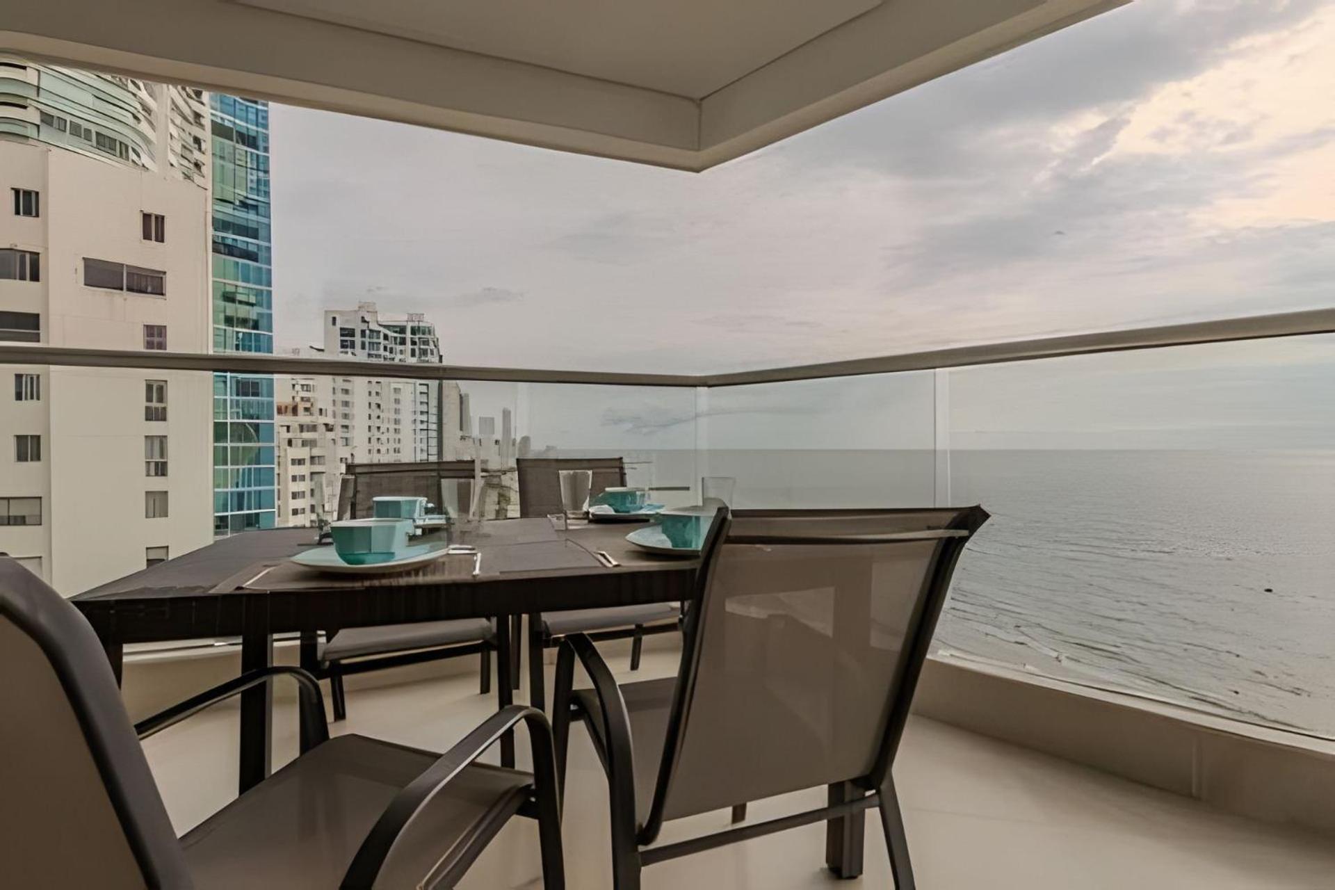 Hermoso Apto - 2 Hab Piso- 17 Murano Elite * Cartagena