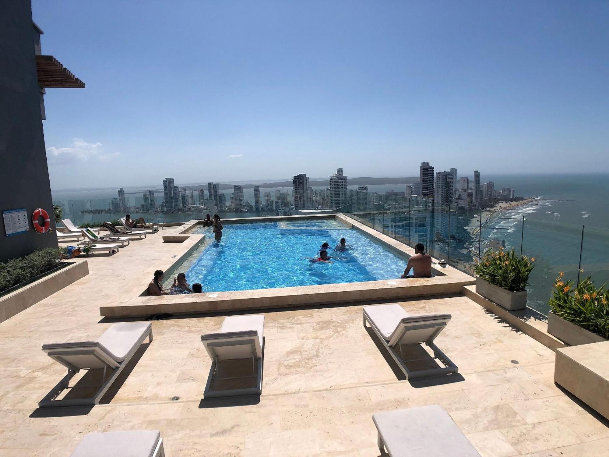 Apartment Hermoso Apto - 2 Hab Piso- 17 Murano Elite Cartagena