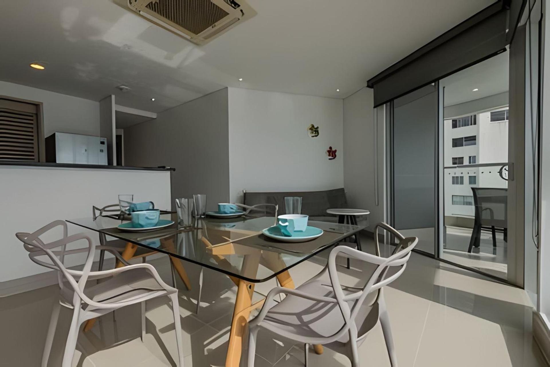 Hermoso Apto - 2 Hab Piso- 17 Murano Elite Apartment Cartagena